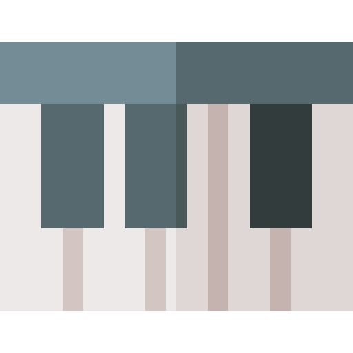 Piano Basic Straight Flat icon