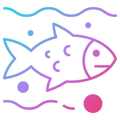 魚 Generic gradient fill icon