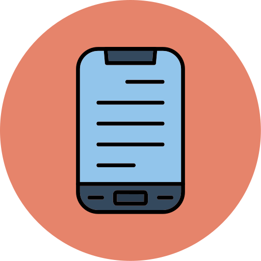 Mobile Generic color lineal-color icon