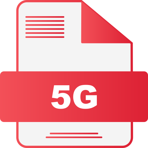 5g Generic gradient fill icon