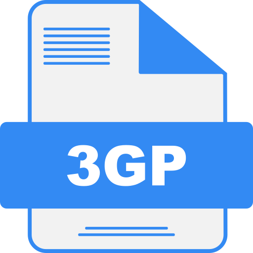 3gp Generic color lineal-color icon