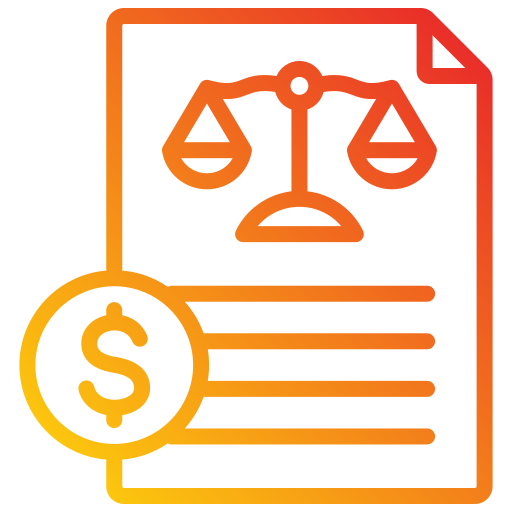 Balance sheet Generic gradient outline icon