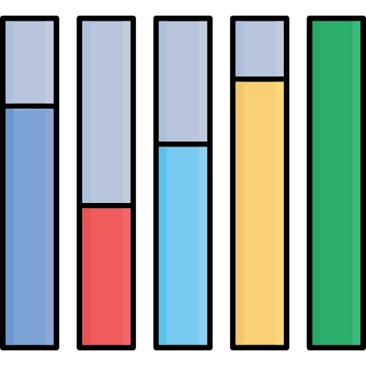 histogramme Generic color lineal-color Icône