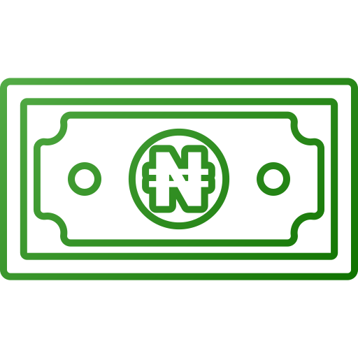 naira Generic gradient outline icon