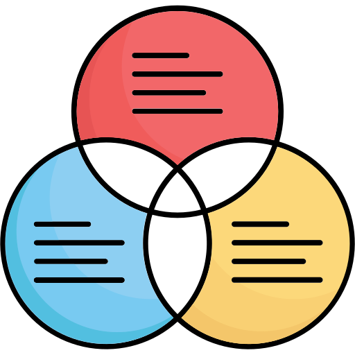 venn Generic color lineal-color icon