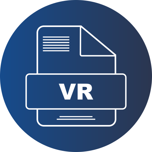 vr Generic gradient fill icon