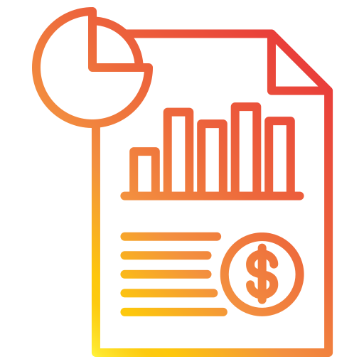 Report Generic gradient outline icon