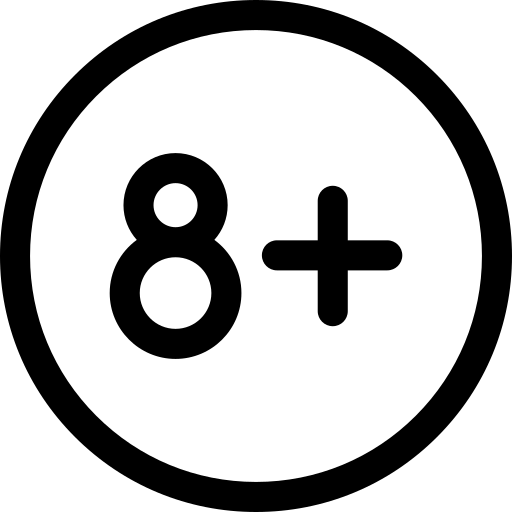 8 Basic Rounded Lineal icona