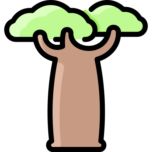 baobab Vitaliy Gorbachev Lineal Color icon