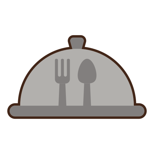 Dish Flaticons Lineal Color icon