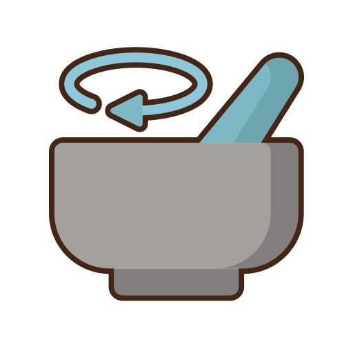 Stir fry Flaticons Lineal Color icon