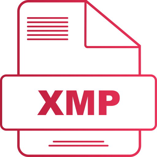 xmp Generic gradient outline icon