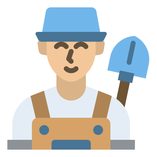 Farmer Generic color fill icon