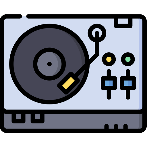 dj Special Lineal color icon