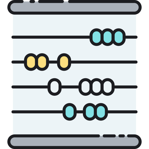 そろばん Generic color lineal-color icon