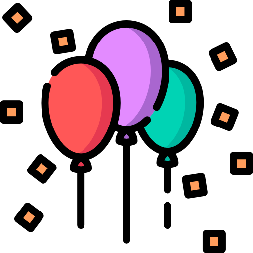 ballon Special Lineal color icon