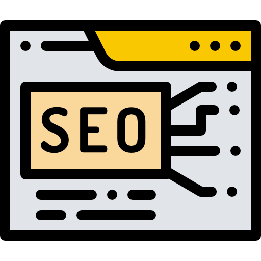 Seo Detailed Rounded Lineal color icon