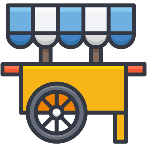 Food cart Generic color lineal-color icon