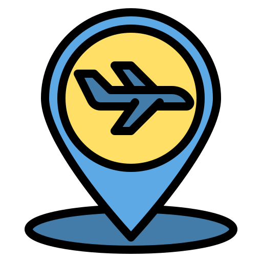 Airport Generic color outline icon