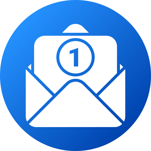 email Generic gradient fill icon