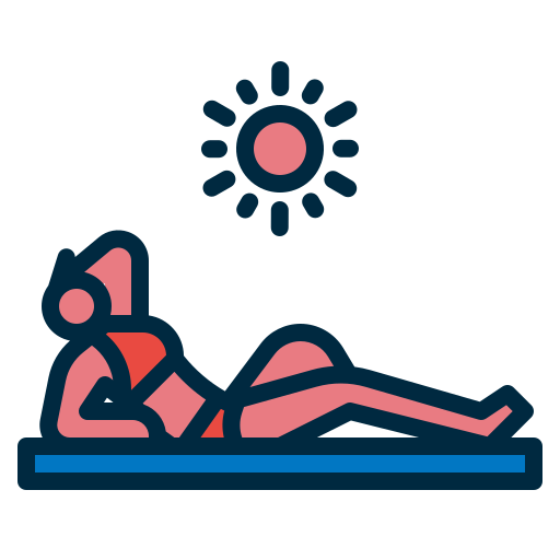 sonnenbaden Generic color outline icon