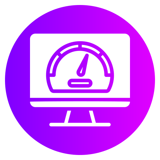 tachimetro Generic gradient fill icona