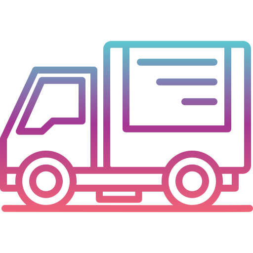 Delivery truck Generic gradient outline icon