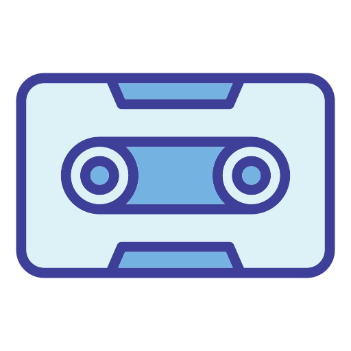 kassette Generic color lineal-color icon