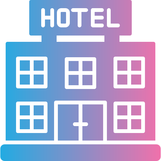 Hotel Generic gradient fill icon