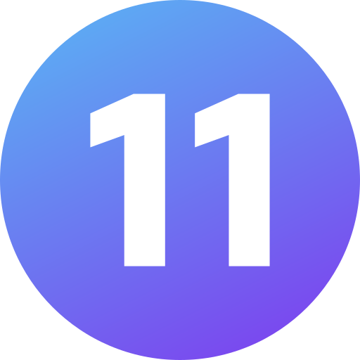 11 Generic gradient fill icon