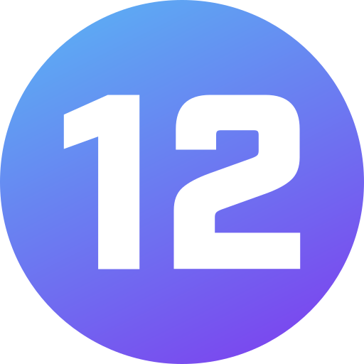 12 Generic gradient fill icon