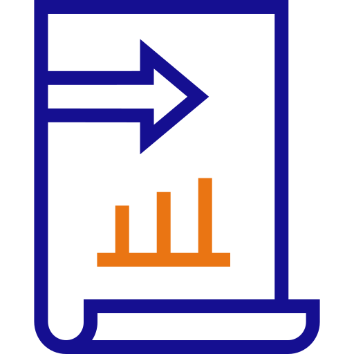 statistiche Generic color outline icona