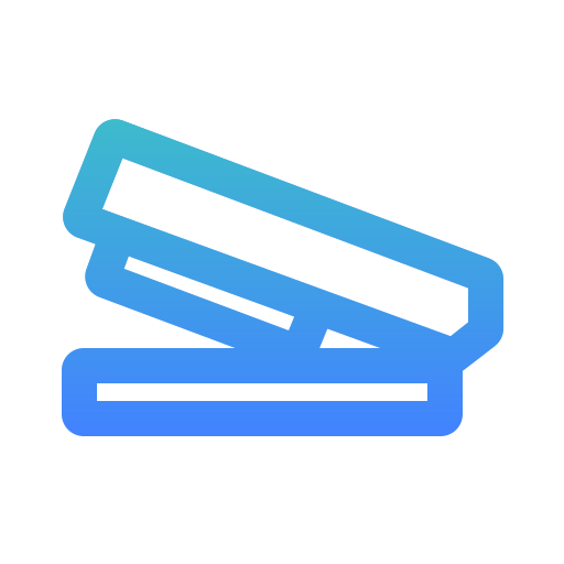 Stapler Generic gradient outline icon