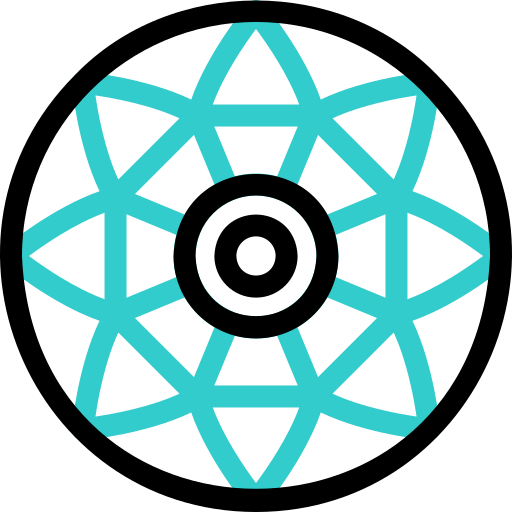 Mandala Basic Accent Outline icon