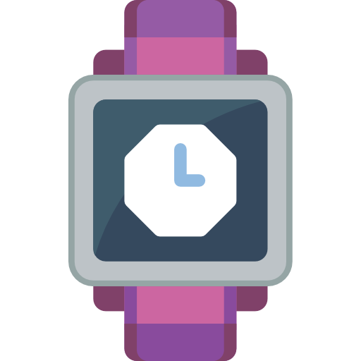 smartwatch Basic Miscellany Flat icon