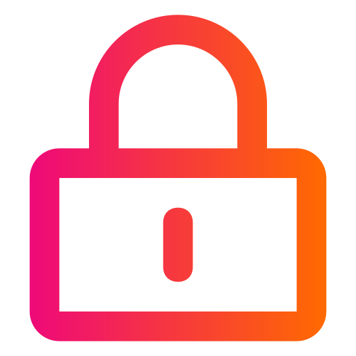 Lock Generic gradient fill icon