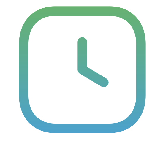 zeit Generic gradient outline icon