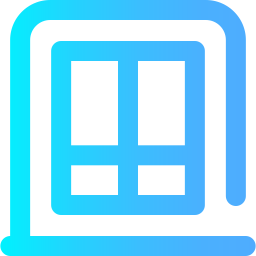 窓 Super Basic Omission Gradient icon