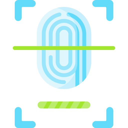 Finger print Special Flat icon