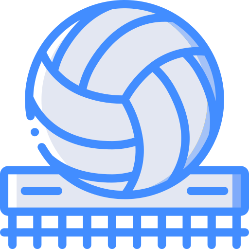 Volleyball Basic Miscellany Blue icon