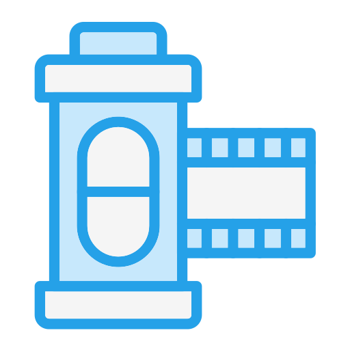 映画 Generic color lineal-color icon