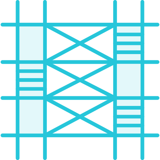 schody Generic color lineal-color ikona