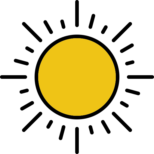 Sun Generic color lineal-color icon