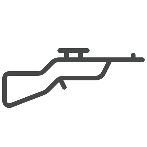 Gun Generic outline icon