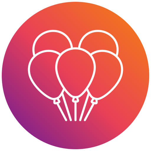 ballon Generic gradient fill icon