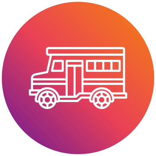 bus Generic gradient fill icon