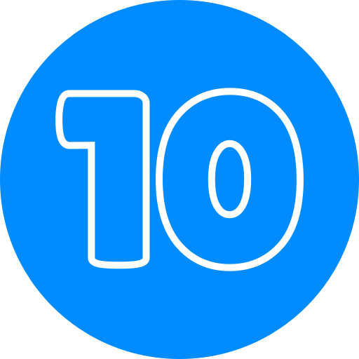 10 Generic color fill icon