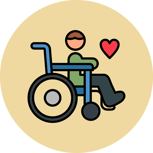 Disabled person Generic color lineal-color icon