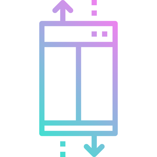 elevador photo3idea_studio Gradient Ícone