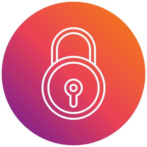 Padlock Generic gradient fill icon